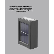 Uravas Store Mey Ithalat® Bahçe ve Balkon Için Güneş Enerjili Lamba