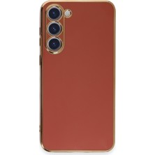 Uravas Store Galaxy S23 Kılıf Volet Silikon - Kırmızı