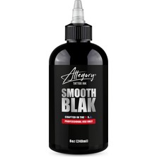 Valor Allegory Smooth Blak 8oz Siyah Dövme Boyası – Ultra Akışkan &amp; Profesyonel Tattoo Ink