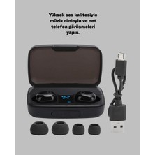 Uravas Store Mey Ithalat® A10S Tws Bluetooth 5.0 Kablosuz Kulaklık 1800 Mah Şarj Kutulu