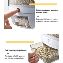 Uravas Store Mey Ithalat® Dönebilen Kuru Gıda ve Bakliyat Organizeri