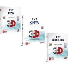 Akm Kitap 3D Tyt Fizik Kimya ve Biyoloji Soru Bankası Seti 3 Kitap