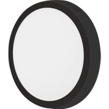 Cata CT-5235G 18W Sıva Üstü LED Panel Siyah 3200K Yuvarlak