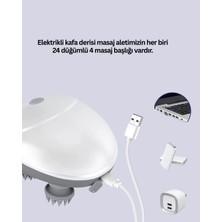 Uravas Store Mey Ithalat® Derin Masaj Sağlayan Elektrikli Kafa Masaj Aleti