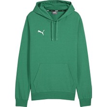 Puma Teamgoal Casuals Hoody Erkek Futbol Antrenman Sweatshirts 65861805 Yeşil