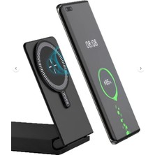 Torima TRM-1019 10000MAH 22.5W Magsafe Powerbank Saat ve Kulaklık Şarj