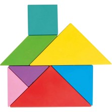 Uravas Store Mey Ithalat® 03 569 Ahşap Manyetik Tangram - Oyuncak