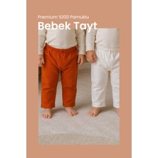 Premium %100 Pamuklu Bebek 2li Tayt Bebek Pantolon