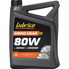 MWX Teknoloji Mono Gear Ep 80W Otomotiv Dişli Yağı