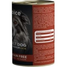 MWX Teknoloji Prochoice Yetişkin Köpekler Için, Tahılsız, Kuzu Etli, Somon Balıklı ve Havuçlu Ezme, 400 G x 12 Adet