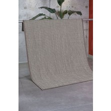 Akbel Halı Vicenza 2826 Vizon  Kaymaz Tabanlı Yıkanabilir Dekoratif Şık Sisal Halı