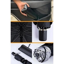 MWX Teknoloji Araba Ön Cam Güneşlik Katlanabilir Güneşlik Şemsiye Ön Cam Gölgelik Büyük Boy 80 cm x 135 cm