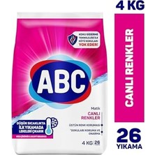 MWX Teknoloji Abc Toz Deterjan Canlı Renkliler 4 kg