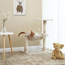 MWX Teknoloji Feandrea Hamaklı Kediler Için Tırmanma Ağacı 70 cm PCT82M