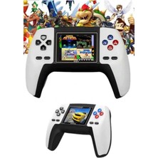 Uravas Store Mey Ithalat® Retro Konsol P5 Uyumlu Taşınabilir 520 Oyunlu Kablosuz Game Stick