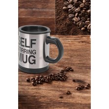 Uravas Store Mey Ithalat® Mikser Kupa Yazılı Mug Bardak Karıştırma Özelliği