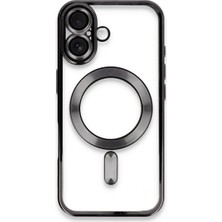 Uravas Store Iphone 16 Kılıf Kross Magneticsafe Kapak - Siyah