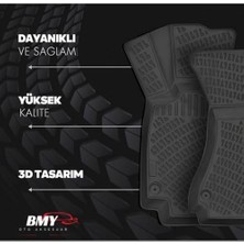 MWX Teknoloji Kia Niro 2017-2022 Ile Uyumlu 3D Araca Özel Havuzlu Paspas Bmy