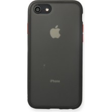 Uravas Store Iphone 7 Kılıf Montreal Silikon Kapak - Siyah