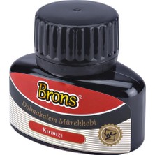Brons Br-313 Yazı Mürekkebi Kırmızı 35 cc