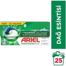 MWX Teknoloji Ariel HEPSI1ARADA Pods Kapsül Çamaşır Deterjanı Beyazlar ve Renkliler 25 Yıkama (3 Paketi)