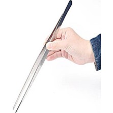 Empressco Çelik Maşa 30CM, Profesyonel Pişirme Cımbızı, Yüksek Kalite, Dayanıklı