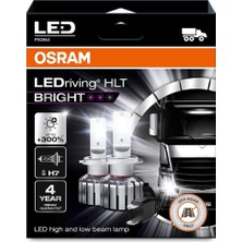 MWX Teknoloji Ampul H7 Ledriving Bright 18W 24V PX26D Fs2 Osr 64215DWBRT-2HFB