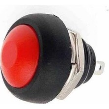 MWX Teknoloji IC-184 Buton 12MM PBS33B - Kırmızı
