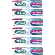 MWX Teknoloji Corega Tat Içermez Protez Yapıştırıcı Krem 40GR - 6 Adet