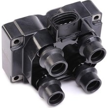 MWX Teknoloji Ateşleme Bobini - 12V - 3-Kutuplu - Blok Ateşleme Kapsülü - Vidalanmış - Entegre Kumanda Cihazı ile - Fiesta (1995-2002), Mondeo (1996-2000) ile Uyumlu