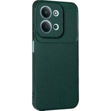 Uravas Store Redmi 15C 5g Auto Focus Karbon Kapak - Koyu Yeşil