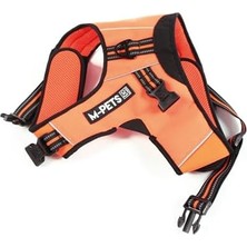 MWX Teknoloji Hıkıng Reflektörlü Soft Göğüs Tasması Orange (S)