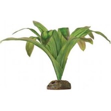 Bezos Büyük Ipek Bromelia Plastik Teraryum Bitkisi