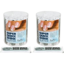 MWX Teknoloji Professional Super 2 Yönlü Tampon, Yeşil 400/BEYAZ 4000 Grit, Çift Taraflı Manikür ve Pedikür Tırnak Tamponu, 8,89 cm U x 190,54 cm G, 25 Adet (2 Paketi)