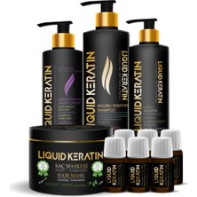 Liquid Keratin Çift Etkili Saç Botoksu No-2 Onarıcı Keratin Bakım Seti- (DAHA DÜZ, CANLI, PARLAK VE YUMUŞAK SAÇLAR)