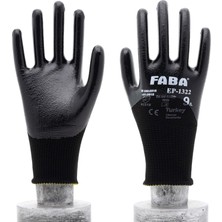 MWX Teknoloji Faba EP-1322 Nitril Kaplı Polyester Eldiven