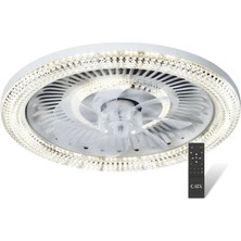 Cata CT-3012 Kristal LED Armatür Tavan Vantilatör 3renk