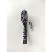MWX Teknoloji Pvc Pimapen Pencere Kolu Balkon Sürme Kapı Kolu (3, Siyah)