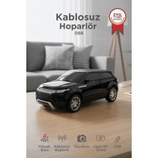 Torima Bluetooth Hoparlör Suv Araba Tasarımlı 16W FM USB Selfie Speaker D88 Siyah
