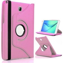 MWX Teknoloji Galaxy Tab S2 9.7 T810 T813 T815 T819 ile Uyumlu Kılıf 360 Dönebilen Standlı Pembe Açık