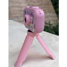 Uravas Store Mey Ithalat® Ayaklı Mini Fotoğraf Makinesi Çocuk Için Eğitici Video Kamera