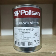 Polisan Selülozik Boya Çimen Yeşili 2,5 lt Ahşap İç ve Dış Mekan Kullanımı için Uygun