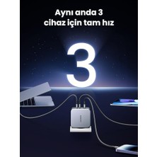 MWX Teknoloji Nexode 140W USB Type-C Qc 4.0 Pd 3.1 Gan 3 Portlu Hızlı Şarj Cihazı