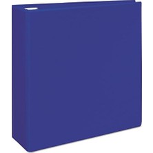MWX Teknoloji Ağır Hizmet Tipi Görünüm 3 Halka Bağlayıcı, 4 "tek Dokunuşla Ezd Halka, 8.5" x 11" Kağıt Tutar, 1 Pasifik Mavisi Bağlayıcı (79814)