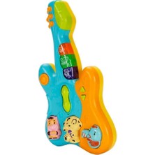 Uravas Store Mey Ithalat® Sesli ve Işıklı Hayvan Figürlü Gitar