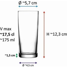 MWX Teknoloji 52138 - Orijinal Raki Cam, Ouzo Camı - Raki Bardagi, 6 Adet Raki Bardağı, Uzo Bardakları
