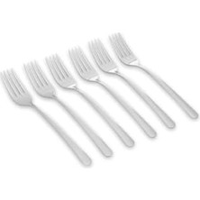 MWX Teknoloji Viole 6'lı Yemek Çatalı