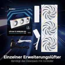 MWX Teknoloji Li Unı Fan Tl Wıreless 3X120MM Beyaz Kasa Fanı (G99.12TL1W3W.00)