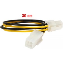 MWX Teknoloji 30 cm 4 Pin Dişi Erkek Cpu Kablo 4 Pin Dişi Erkek Cpu Uzatma Kablo