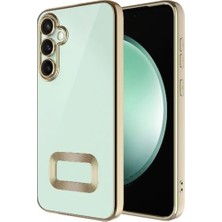 MWX Teknoloji Galaxy A56 ile Uyumlu ile Uyumlu Kılıf Kamera Korumalı Logo Gösteren Cns Omega Kapak - Derin Mor